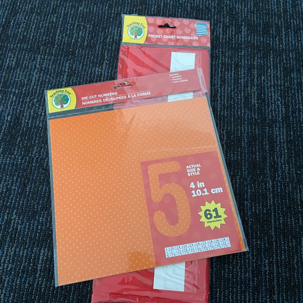 Teacher bundle- numbers and pocket schedule